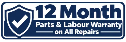 12 Month Parts and Labour Warranty on All Repairs